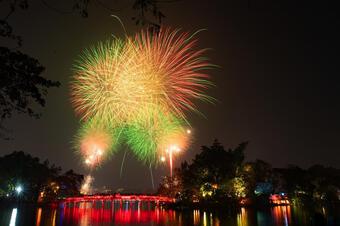 Hà Nội tổ chức 6 điểm bắn pháo hoa dịp kỷ niệm 70 năm ngày giải phóng Thủ đô