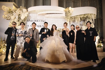 Các thành viên HKT hội ngộ trong lễ cưới Titi