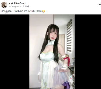 Nữ streamer "show" loạt ảnh nóng bỏng, chứng minh mình không phải Quỳnh Bei