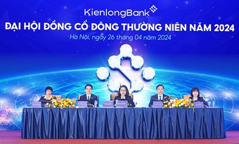 ĐHCĐ Kienlongbank: Mục tiêu lợi nhuận 800 tỷ đồng, kiếm soát nợ xấu dưới 3%