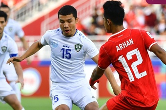 U23 Indonesia gặp ác mộng trước Uzbekistan