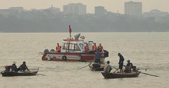 Tìm thấy thi thể hai học sinh Hà Nội đuối nước trên sông Hồng