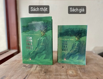 Sách ''Văn minh trà Việt'' bị làm giả