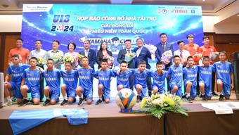 38 đội bóng tham dự giải Bóng đá Thiếu niên toàn quốc