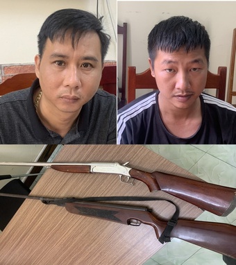 Phát hiện 2 khẩu súng trong nhà đối tượng cho vay lãi nặng ở Thanh Hóa