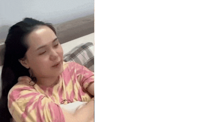 Quỳnh Anh lộ vẻ mệt mỏi, không khoẻ vẫn uống thuốc để livestream vì gánh nặng con cái, gia đình, Duy Mạnh động viên: Đừng để quá sức
