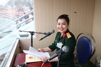 Chủ nhân giọng đọc “đi vào lòng người” trong lễ diễu binh, diễu hành kỷ niệm chiến thắng Điện Biên Phủ