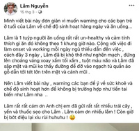 Lâm Nguyễn ''Người ấy là ai'' từng đưa ra lời cảnh báo về sức khoẻ từ 2 tháng trước khi qua đời