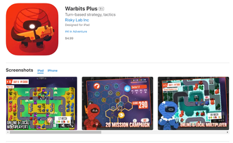 Bom tấn chiến thuật đình đám - Warbits+ đã chính thức có mặt trên Appstore